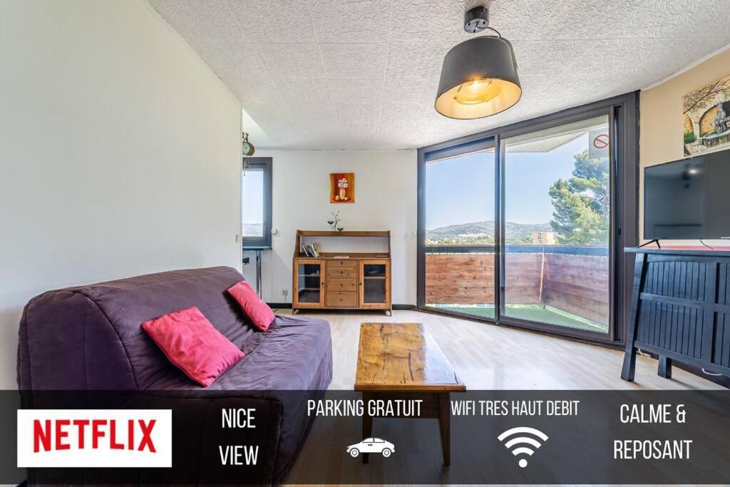 Park & Suites -Wifi-Netflix-Vue Марсель Экстерьер фото